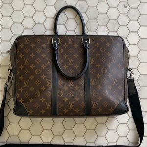Authentic Louis Vuitton brief case